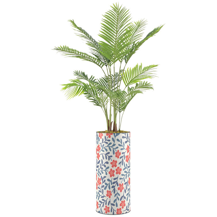 SIGNLEADER 66'' Faux Palm Tree in Planter Wayfair Canada
